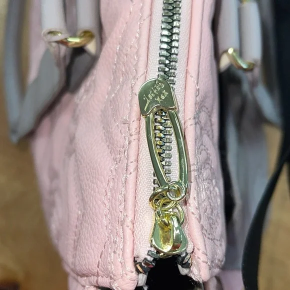 Betsey Johnson Rose Stitch Baby Diaper Bag - Picture 5 of 11